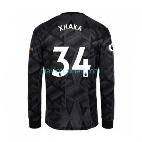 Maillot de Foot Arsenal Granit Xhaka 34 Extérieur 2022-23 Manches Longues